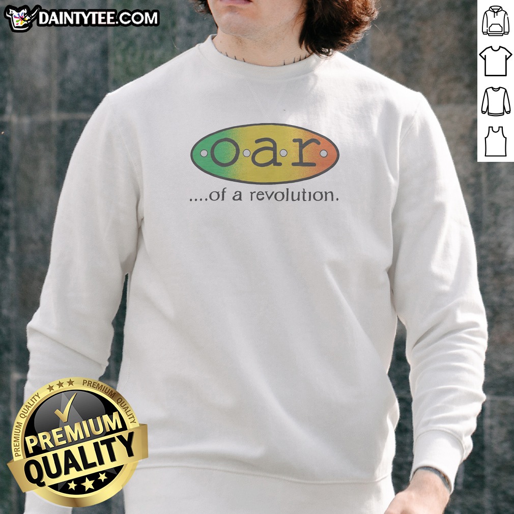 Pretty Of A Revolution Gradient (2) Sweatshirt featuring a vibrant gradient design on a comfortable crewneck sweatshirt