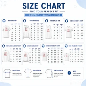 Size chart for Awesome Life Is Easy When You're Cheesy Retro Cheese Character with measurements in inches and cm