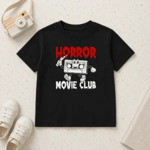 Awesome Official Horror Movie Club Kids T-Shirt