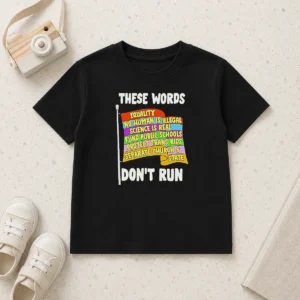 Awesome Pretty Equality No Human Is Illegal Science Is Real Fund Public Schools Protect Trans Kids T-Shirt