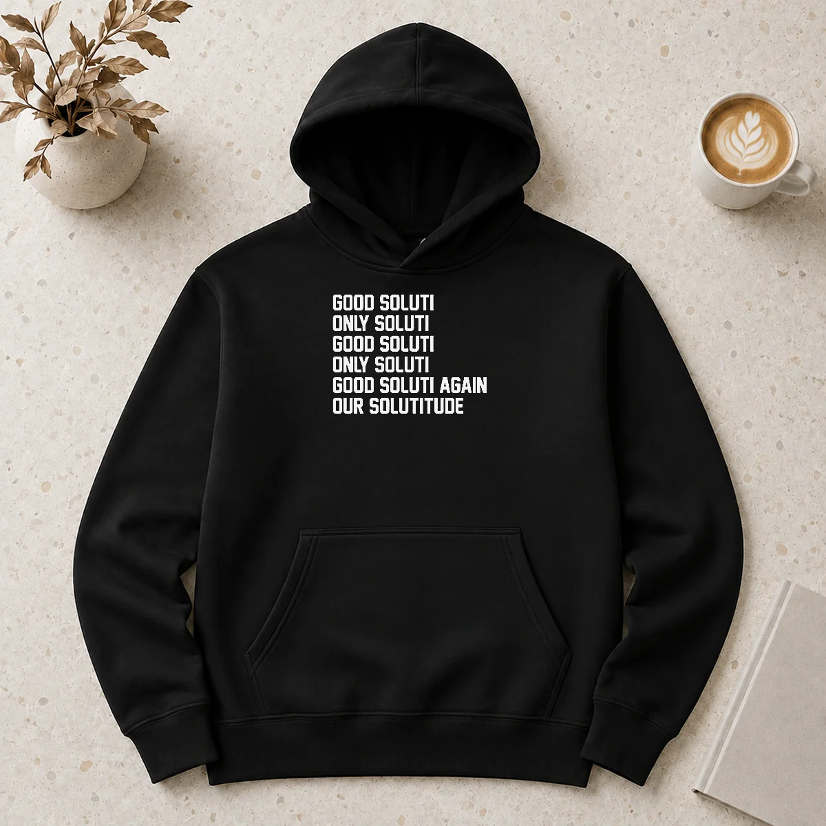 Awesome Soluti Only Soluti Good Soluti Again Our Solutitude Hoodie