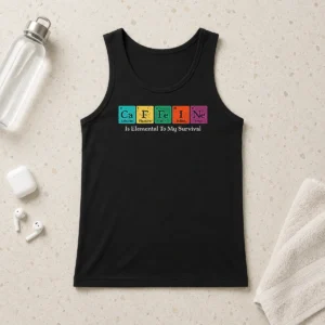 Good Awesome Caffeine Is Elemental To My Survival Tank Top