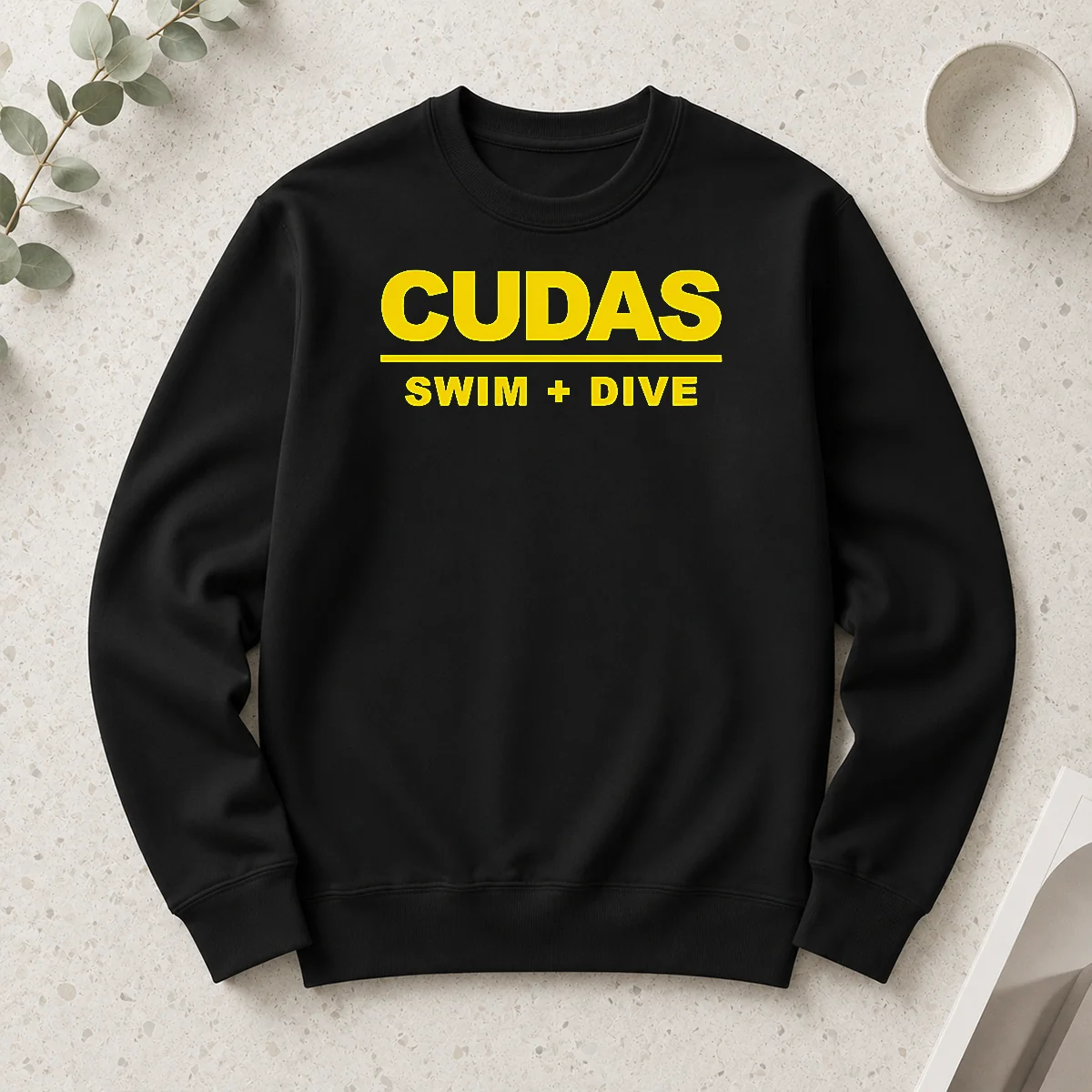 Good Cudas Swim And Dive Team Logo Long Sleeve Shirt