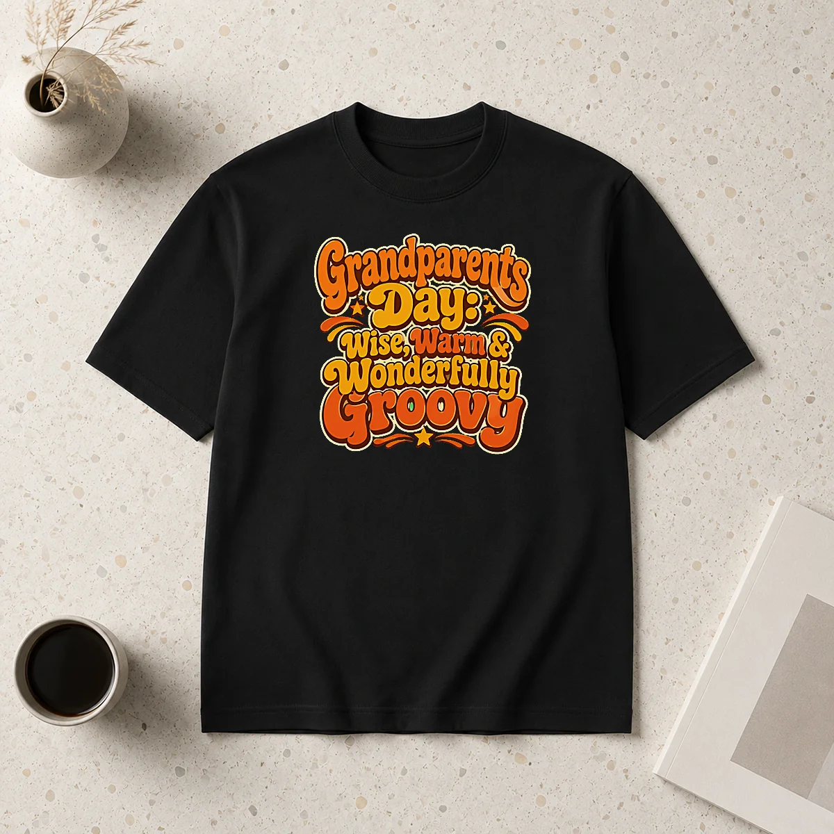 Good Grandparents Day Groovy Retro Tee Shirt Good Grandparents Day Groovy Retro Tee Shirt