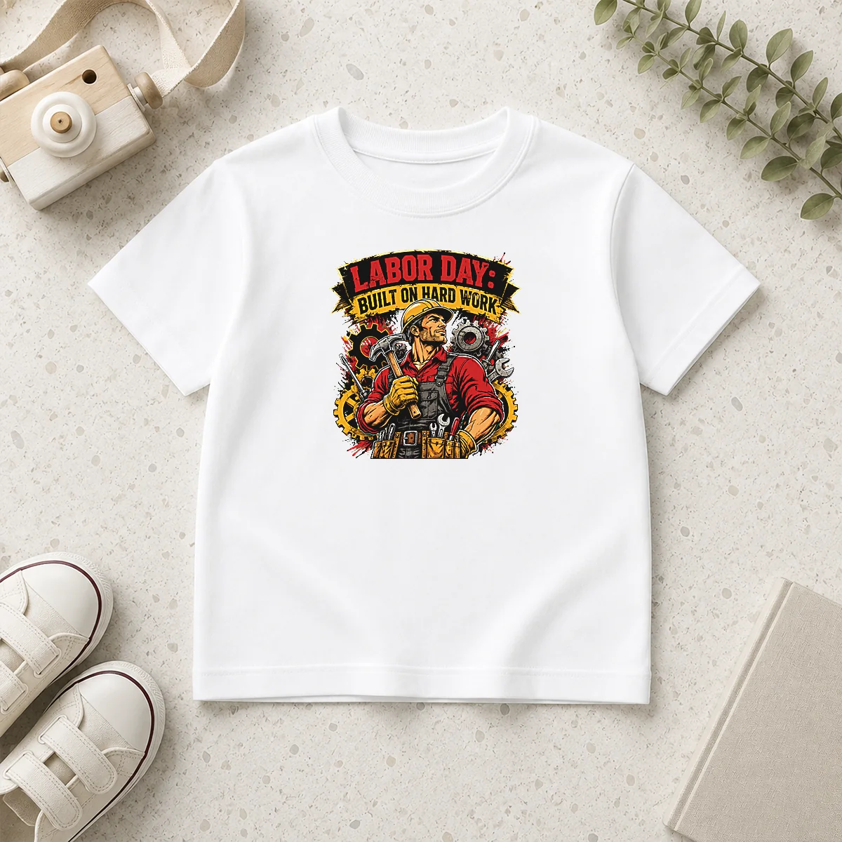 Good Original Labor Day Celebration Pride Worker Kids T-Shirt