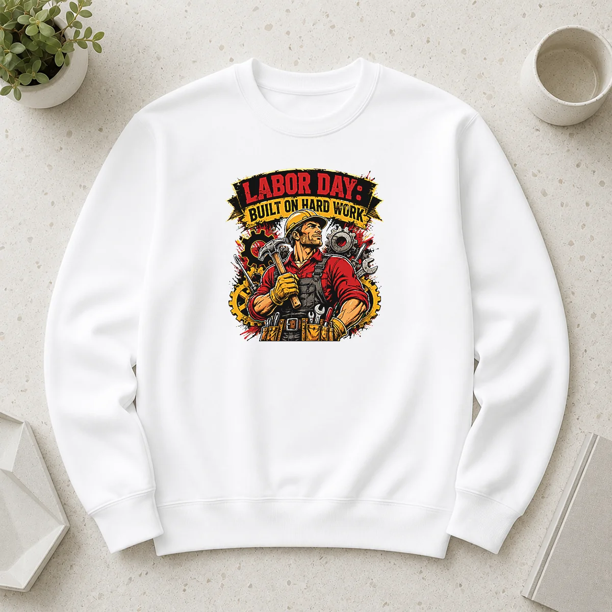 Good Original Labor Day Celebration Pride Worker Sweater