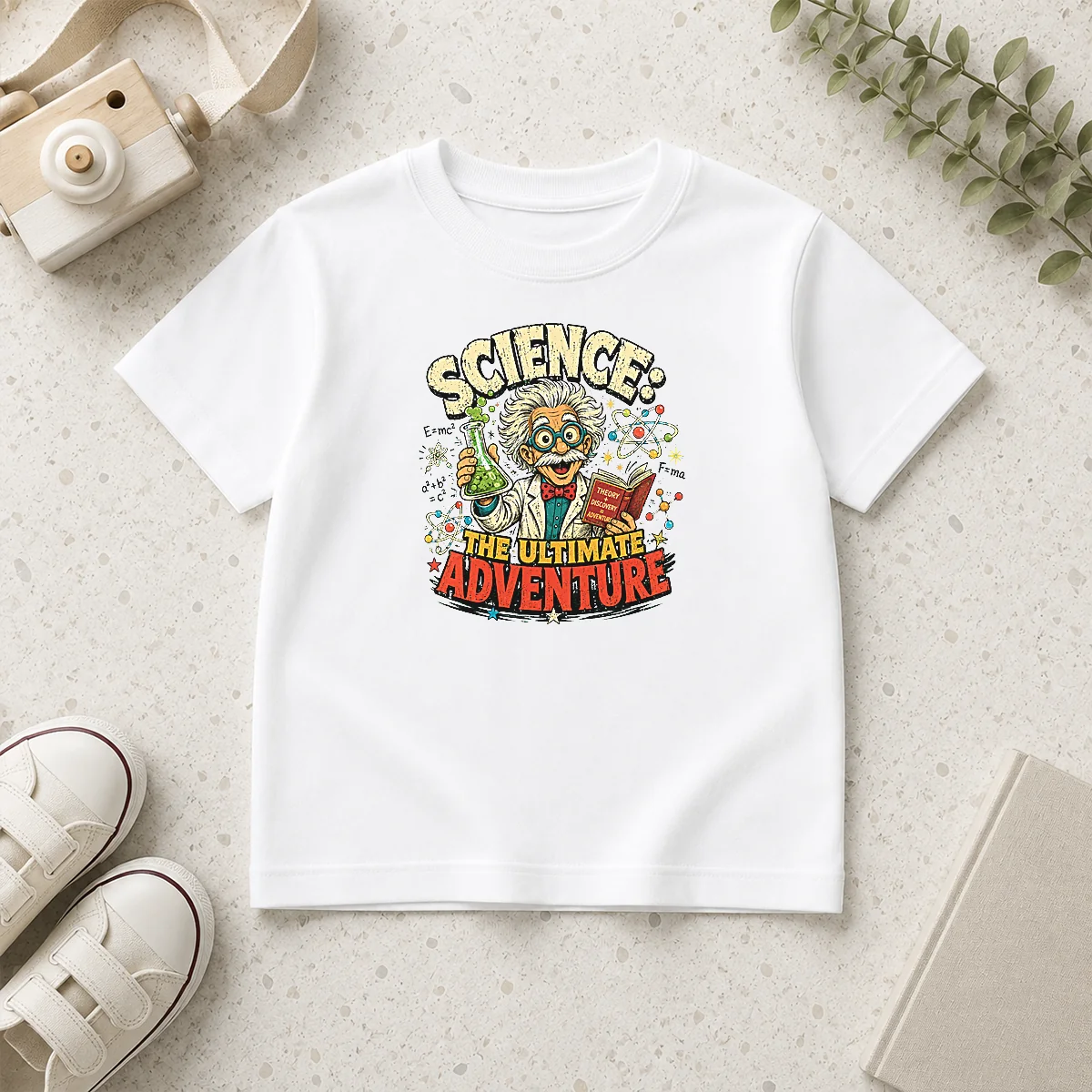 Good Science The Ultimate Adventure Retro Distressed Kids T-Shirt