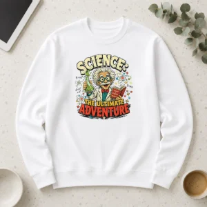Good Science The Ultimate Adventure Retro Distressed Long Sleeve Shirt