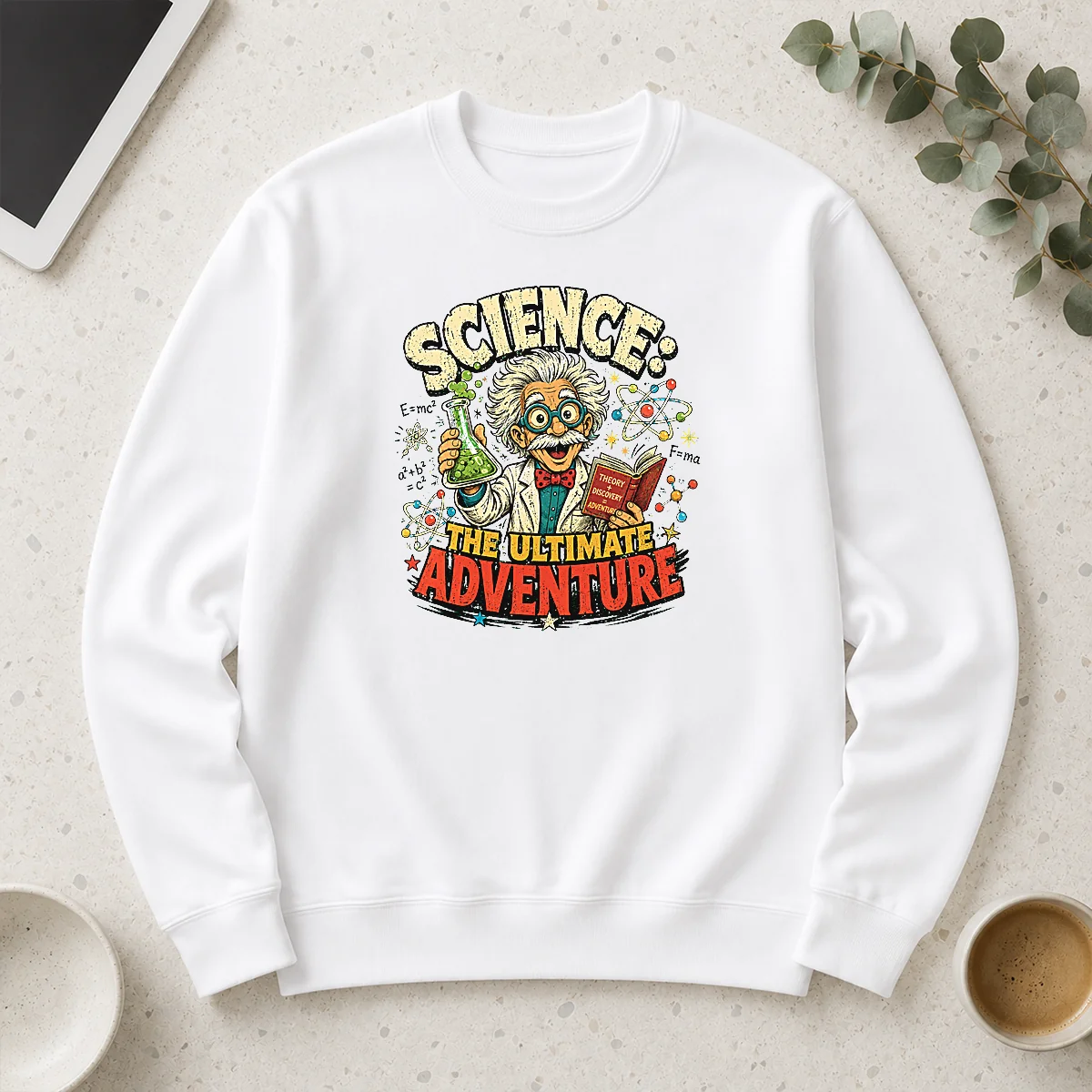 Good Science The Ultimate Adventure Retro Distressed Long Sleeve Shirt