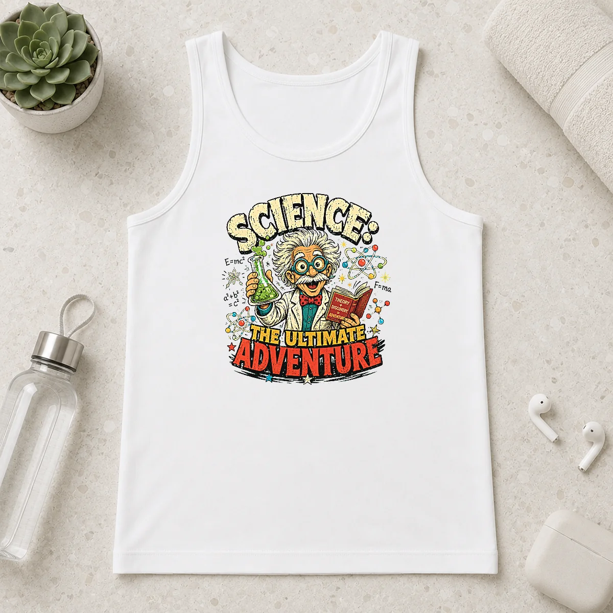 Good Science The Ultimate Adventure Retro Distressed Tank Top