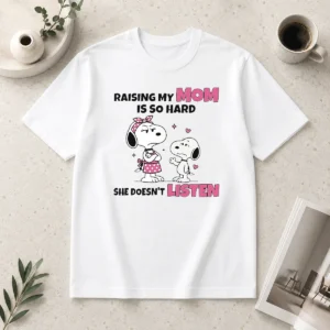 Good Snoopy And Belle Funny Raising My Mom Is So Hard She Doesnt Listen