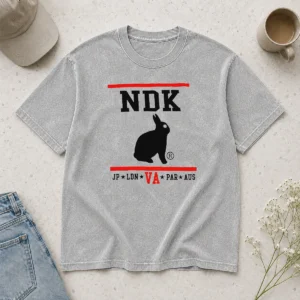 Happy Premium NDK JP LDN VA PAR AUS Washed T-Shirt