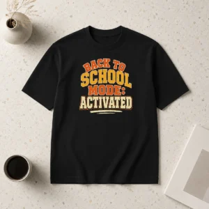 Happy Top Back To School Mode Activated Vintage Students