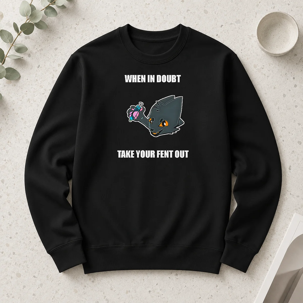Hot Expie Casualties Unknown When In Doubt Take Your Fent Out Long Sleeve Shirt
