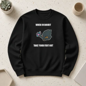 Hot Expie Casualties Unknown When In Doubt Take Your Fent Out Sweater