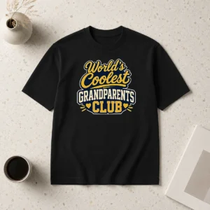Hot Grandparents Day Worlds Coolest Club Vector