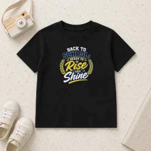 Hot Pretty Back To School Typography Motivated Students Kids T-Shirt