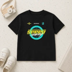 Hot Speed Gang Speed Jewely Globe Logo Kids T-Shirt