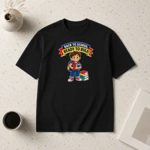 Nice Back To School Ready To Rule Vector