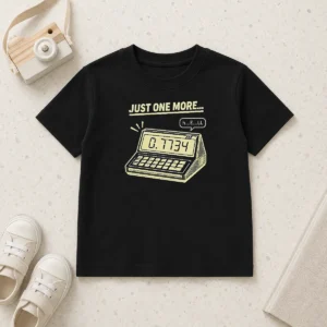 Nice Calculator Hell 0.7734 Geek Kids T-Shirt