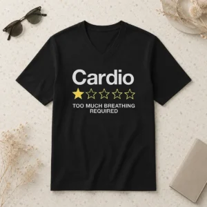 Nice Cardio 1 Star V-Neck Shirt