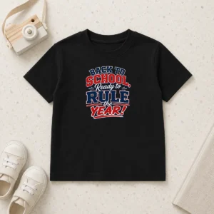Nice Funny Back To School Pride Typography Kids T-Shirt
