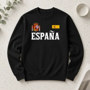 Nice Funny Espana Spain National Heritage Coat Of Arms Long Sleeve Shirt
