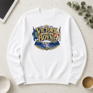 Nice Funny Victory At The Boyne Historical Pride Vector Long Sleeve Shirt
