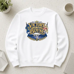 Nice Funny Victory At The Boyne Historical Pride Vector Sweater