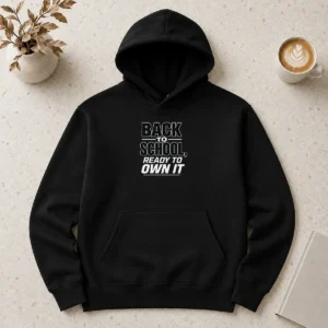 Nice Good Back To School Minimalist Ready To Own It Hoodie