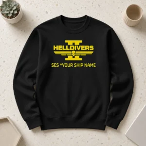 Nice Helldivers II See You Ship Name Shooting Game Sweater