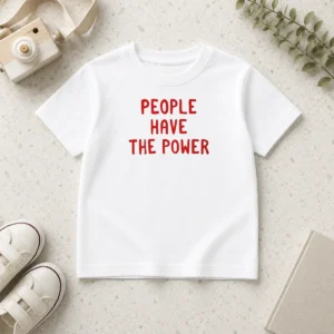 Nice People Have The Power Patti Smith Song Lyrics Protest Movement Kids T-Shirt
