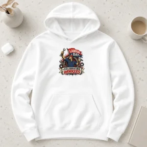 Official Awesome Labour Day Celebration Workers Pride Hoodie