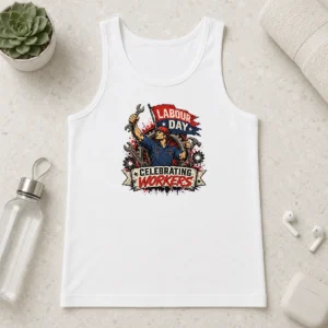Official Awesome Labour Day Celebration Workers Pride Tank Top