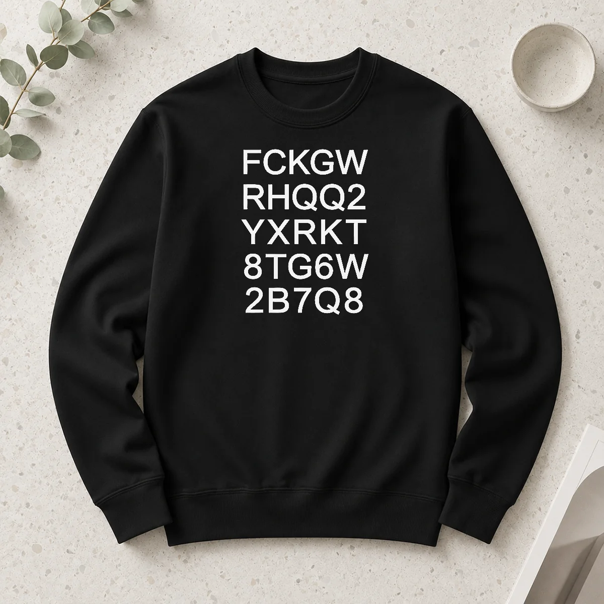 Official FCKGW RHQQ2 YXRKT 8TG6W 2B7Q8 long sleeve shirt displayed on a white background