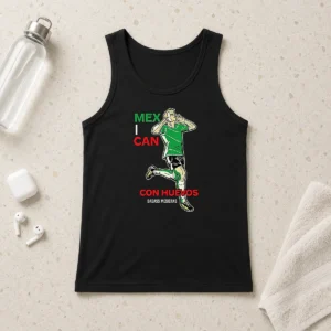Official Mexican Con Huevos Badass Mexicans Mexico Soccer Tank Top