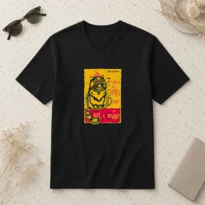 Original Chatte Donut V-Neck Shirt