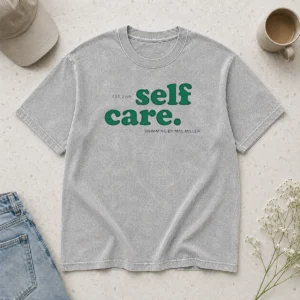 Original Self Care EST 2009 Swimming By Mac Miller Washed T-Shirt