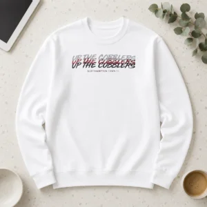 Perfect Up The Cobblers Northampton Town FC EFL Long Sleeve Shirt
