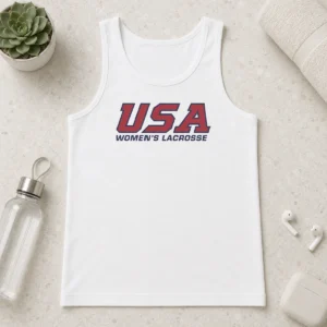 Perfect USA Women'S Lacrosse Tank Top