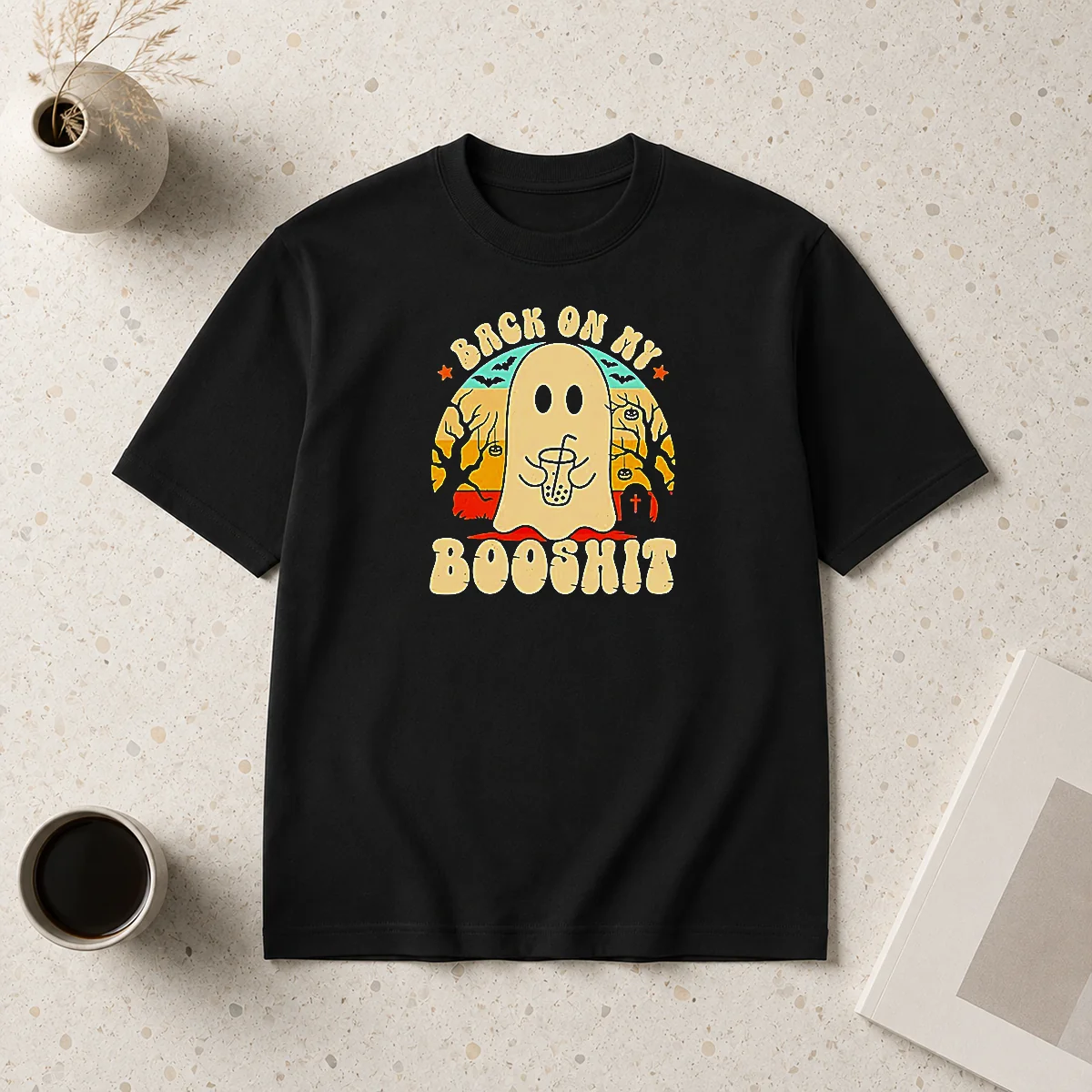 Premium Back On My Booshit Retro Shirt Premium Back On My Booshit Retro Shirt