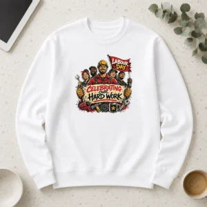 Premium Funny Labour Day Celebration For Proud Workers Long Sleeve Shirt