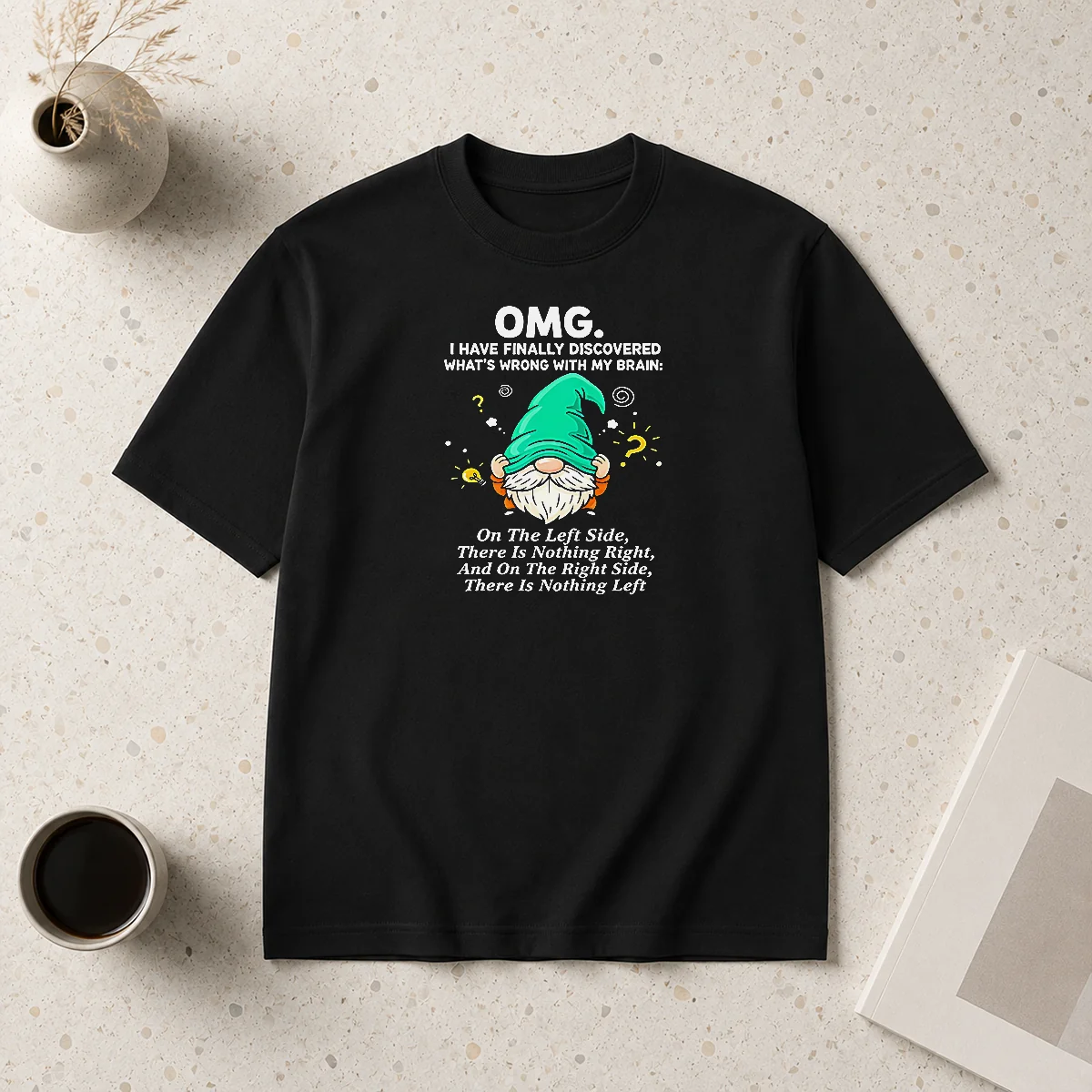 Premium Gnome Brain Discovery Cartoon Shirt Premium Gnome Brain Discovery Cartoon Shirt