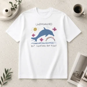 Premium Happy Dolphin Jumping Undiagnosed But Something Ain'T Right