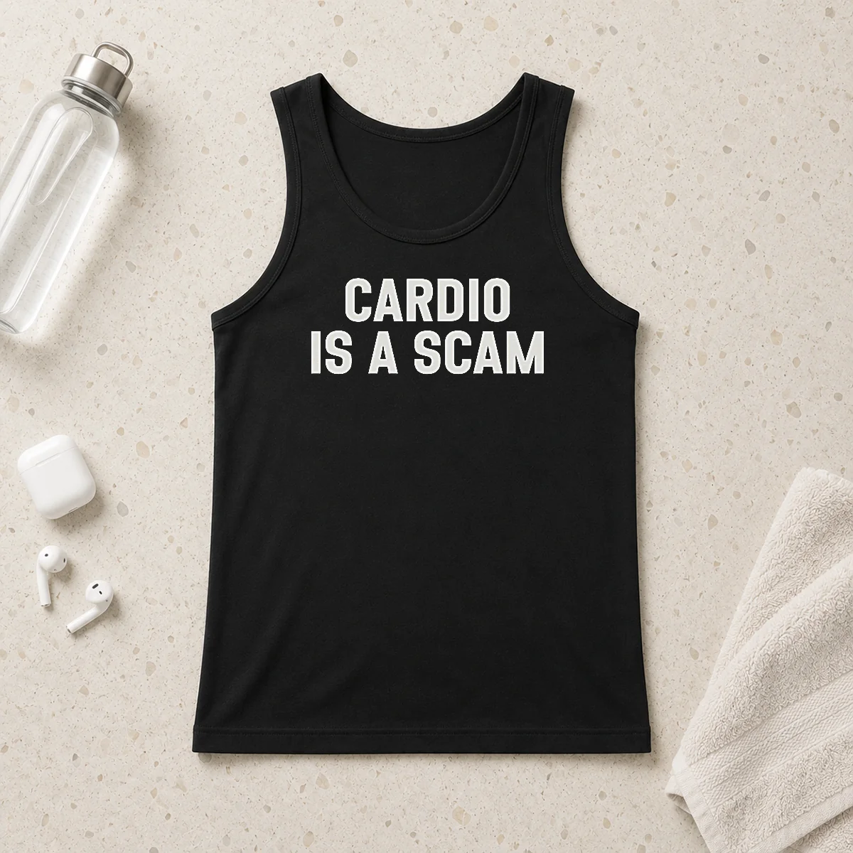 Pretty Cardio Is A Scam Tank Top