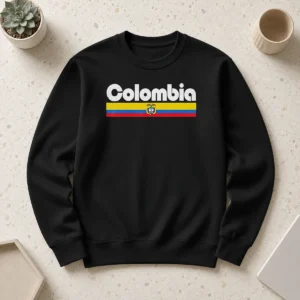 Pretty Colombia Flag Colombian Pride South America Sweater