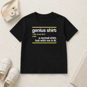 Pretty Genius Shirt A Normal Shirt But With Me In It Kids T-Shirt