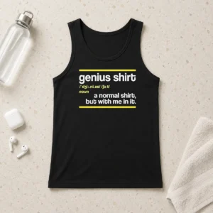 Pretty Genius Shirt A Normal Shirt But With Me In It Tank Top