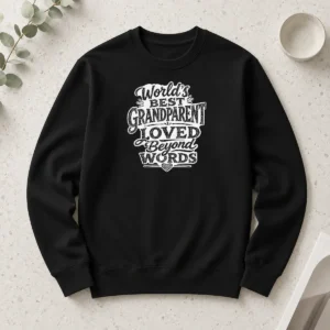 Pretty Grandparents Day Worlds Best Sketch Long Sleeve Shirt