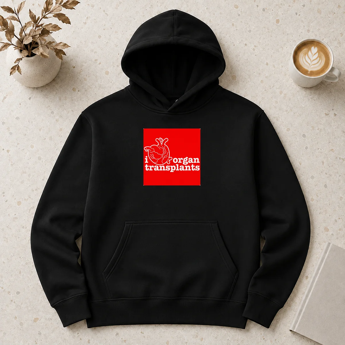Pretty I Heart Organ Transplants Transplant Awareness Hoodie